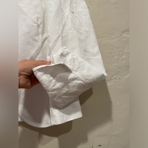 Coldwater Creek Floral White Blazer - Picture 6 of 7